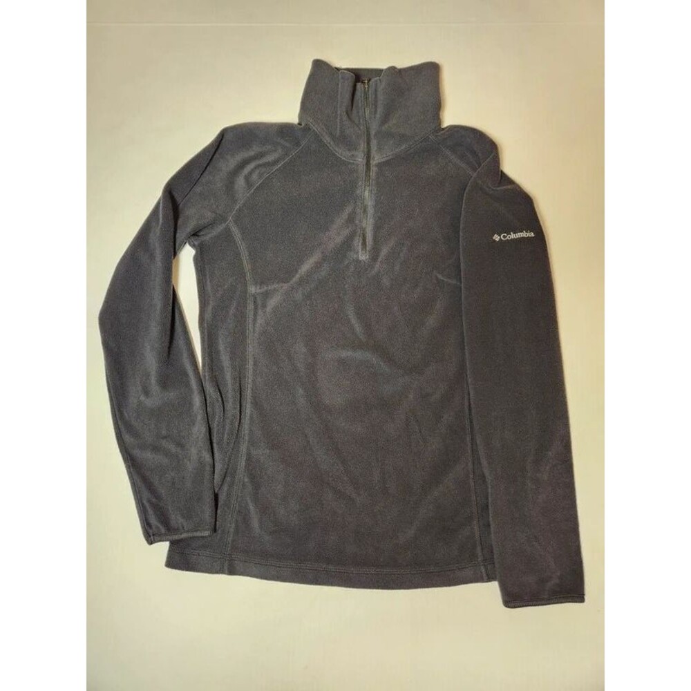 Columbia Women's Quarter Zip Fleece Medium Black